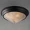 Maxim Lighting Hargreaves 3-Light Flush Mount, Black 10399PRBK - alternate 4